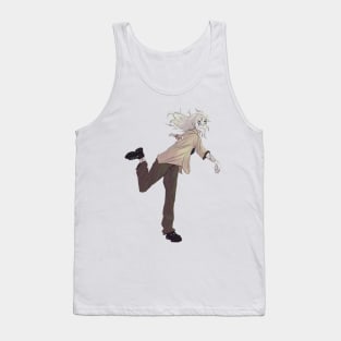 Anime girl with grunge style Tank Top